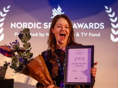 Netflix hit 'Secrets We Keep' wins the Nordic Series Script Award for Danish director Ingeborg Topsøe. 