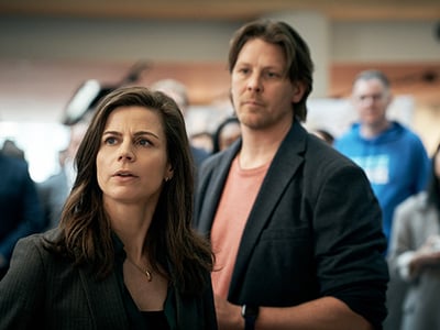 Elise Schaap plays the lead role in the new BNNVARA drama series De Machine 