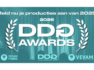 Productions can now be submitted for participation in the DDG Awards 2026 