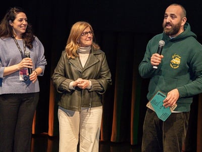 Porte Bagage is the winner of the Bergamo Film Meeting. 