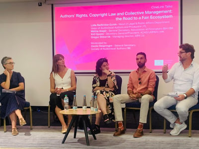 Two panels in Sarajevo are examining the question of how a fairer ecosystem for audiovisual authors can be created. 