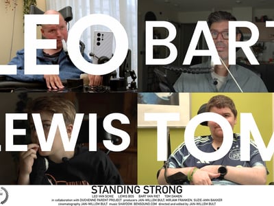 Dutch documentary 'Samen Sterk' (Standing Strong) Best Short Documentary in Milan 