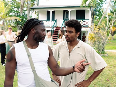 Filming of the film Under the Paramaribo Tree has started. 