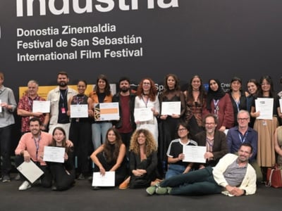 The San Sebastián Industry Program presents its awards. 