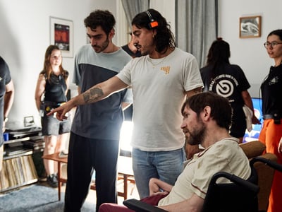 Carlos Villafaina directs his feature film debut Festina Lente 