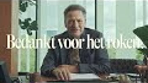 Bedankt voor het roken