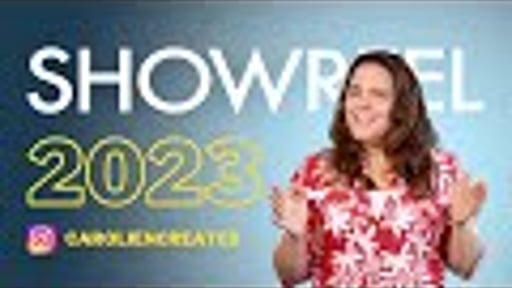 Presentatie showreel Carolien 2023
