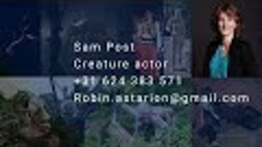 Sam Post Creature Showreel 2025