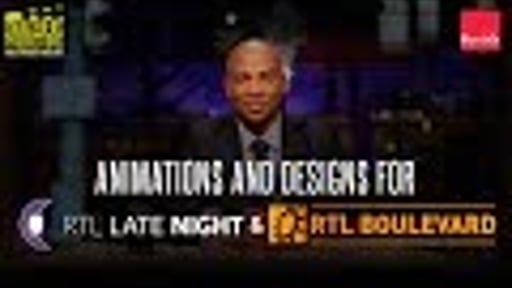 Animations and Designs for RTL Late Night & RTL Boulevard