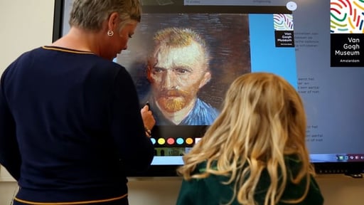Van Gogh Museum: Van Gogh Op School