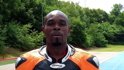 Churandy Martina Promo Superbikes op Zandvoort