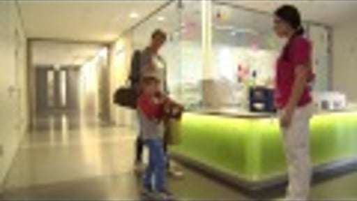 Ruben krijgt buisjes in Meander Medisch Centrum