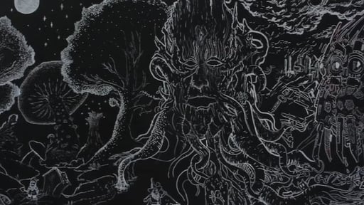 INTO THE WOODS - LIVE DRAWING by Sem Kuipers