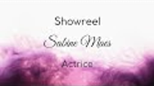 Showreel Sabine Maes, juli 2025