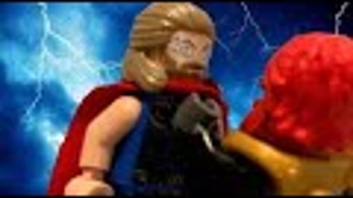 MCU Thor vs Mythological Thor #brickfilm