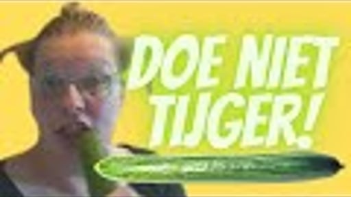 Doe niet tijger als je poessie bent! Liedje tegen haters.