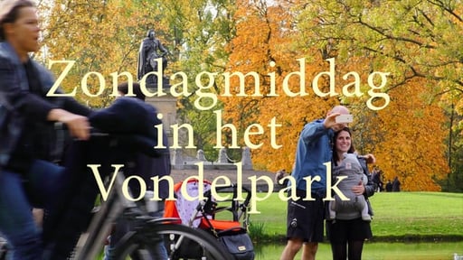 Herfst in het Vondelpark