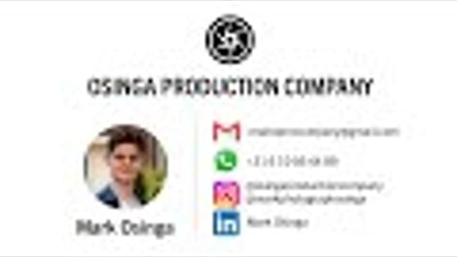 Showreel 2024 - Osinga Production Company