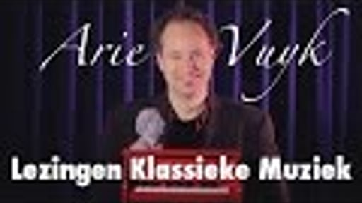 Promo Lezingen Klassieke Muziek - Arie Vuyk