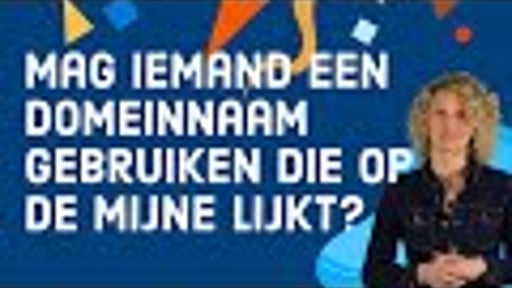 Mag iemand een domeinnaam gebruiken die op de mijne lijkt?