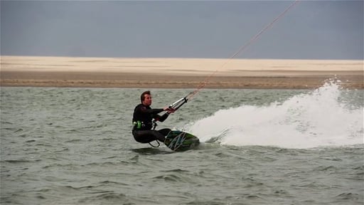 Kite surfen strand Monster