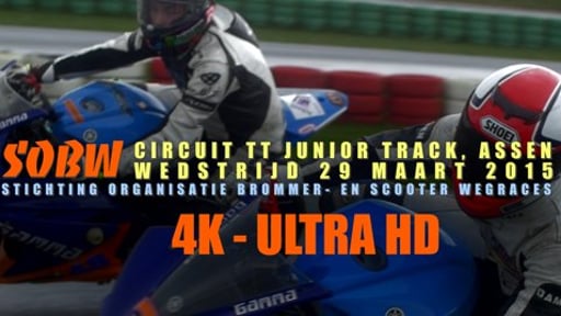 SOBW - Motorcycle Motorsport Racing | Circuit TT Junior Track Assen 2015 | 4K/UHD | Ultra-HD | 4K Resolution | Digital Cinema
