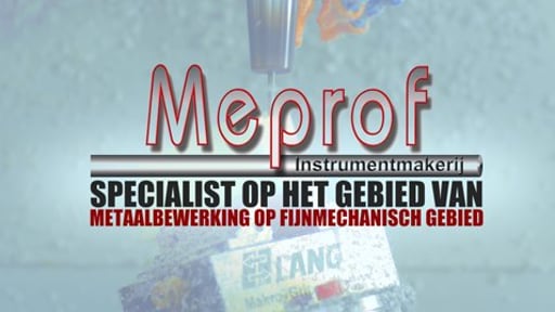 Meprof Instrumentmakerij - Specialist op het gebied van Metaalbewerking op Fijnmechanisch gebied 4K/UHD | Ultra-HD