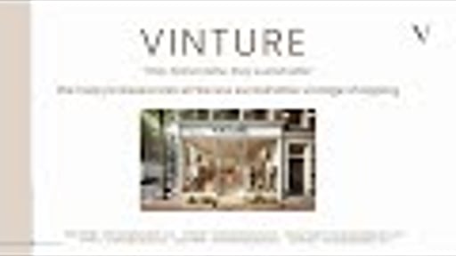 Video pitch for 'Vinture'