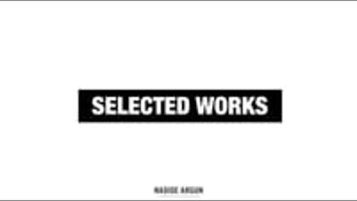 SELECTED WORKS _ NADIDE ARGUN PRODUCTION DESIGN