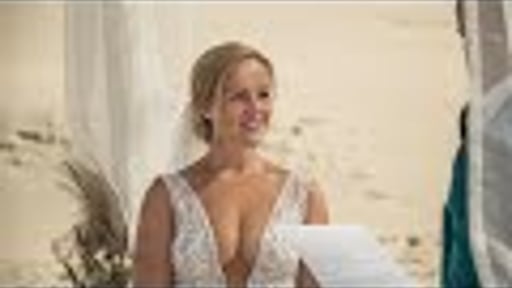 Romantische bruiloft op het strand. Irma & Edwin.