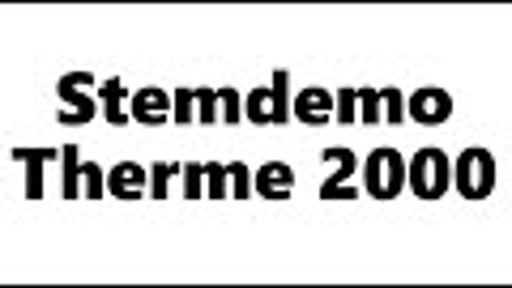 Stemdemo Shri Ramkumar Oedit Doebé.