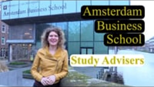 Amsterdam Business School » Study Advisers