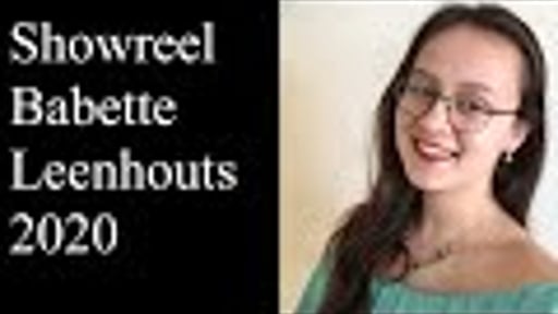Showreel Babette Leenhouts 2020
