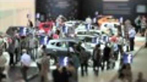 Real life Facebook Like with Hyundai at the Autorai 2011
