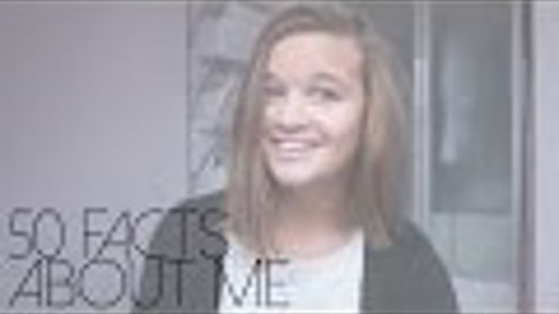 50 FACTS ABOUT ME