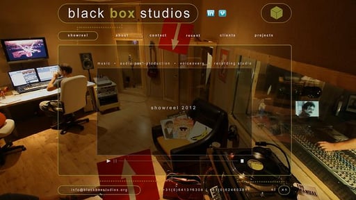 black box showreel 2012