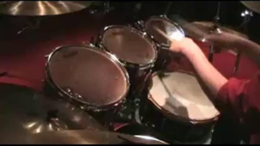 Ton van Dort, drum improv.  'Circles'