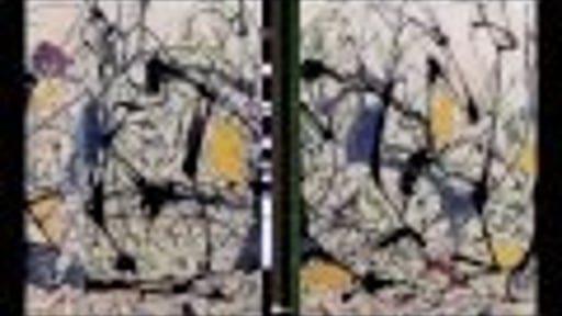 Splatter - Scanning Pollock's Summertime
