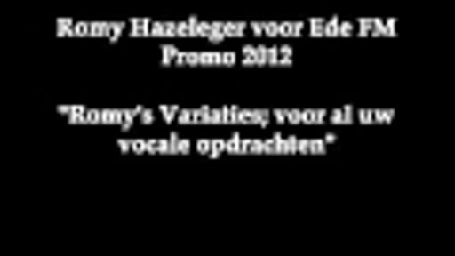 Romy Hazeleger, stem actrice voor Ede FM.