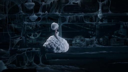 Lolly Blue Jane - White Swan