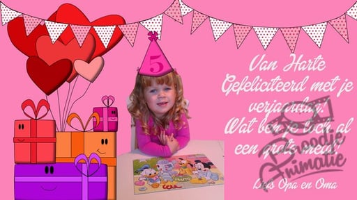 Animatie Kado Meisje