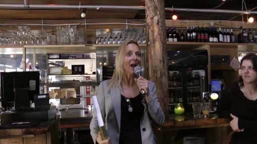 Overhandiging Groene Garde aan Froukje Jansen