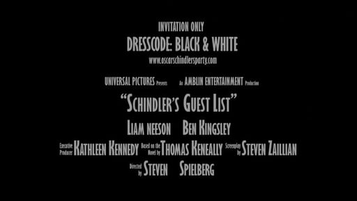 Schindler's Guest List