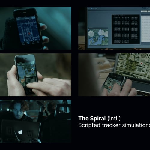 The Spiral - Scripted tracker simulations