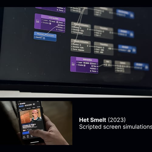 Het Smelt - Scripted screen simulations