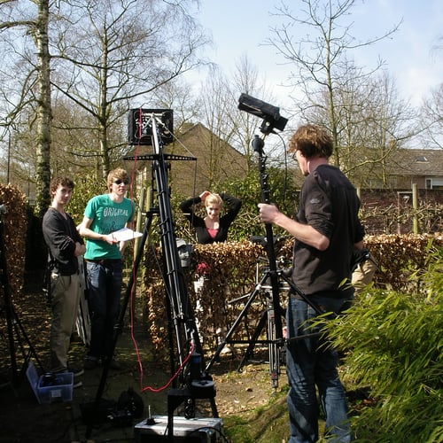 preiring first shoot scene