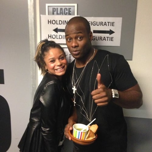 Monique met rapper Negative