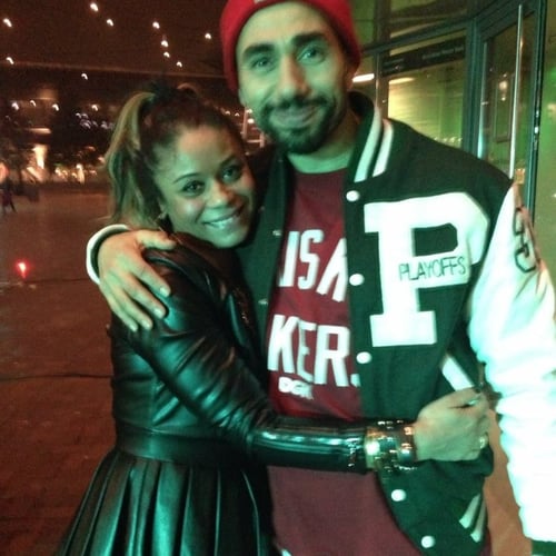 Monique met Mimoun Ouaissa