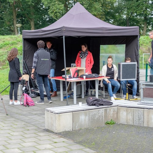 Op de set van Opgepast!