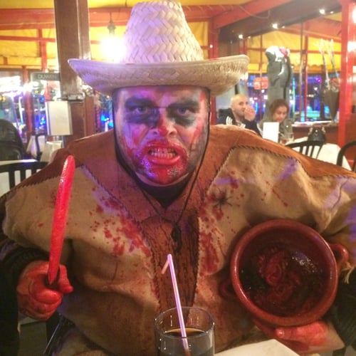 Scare actor in Purmerend